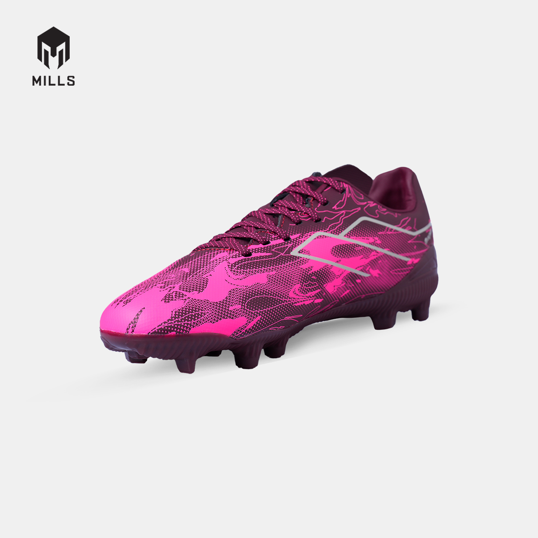 MILLS SEPATU SEPAKBOLA NOUVA FG JR BURGUNDY/HOT.PINK 9208803
