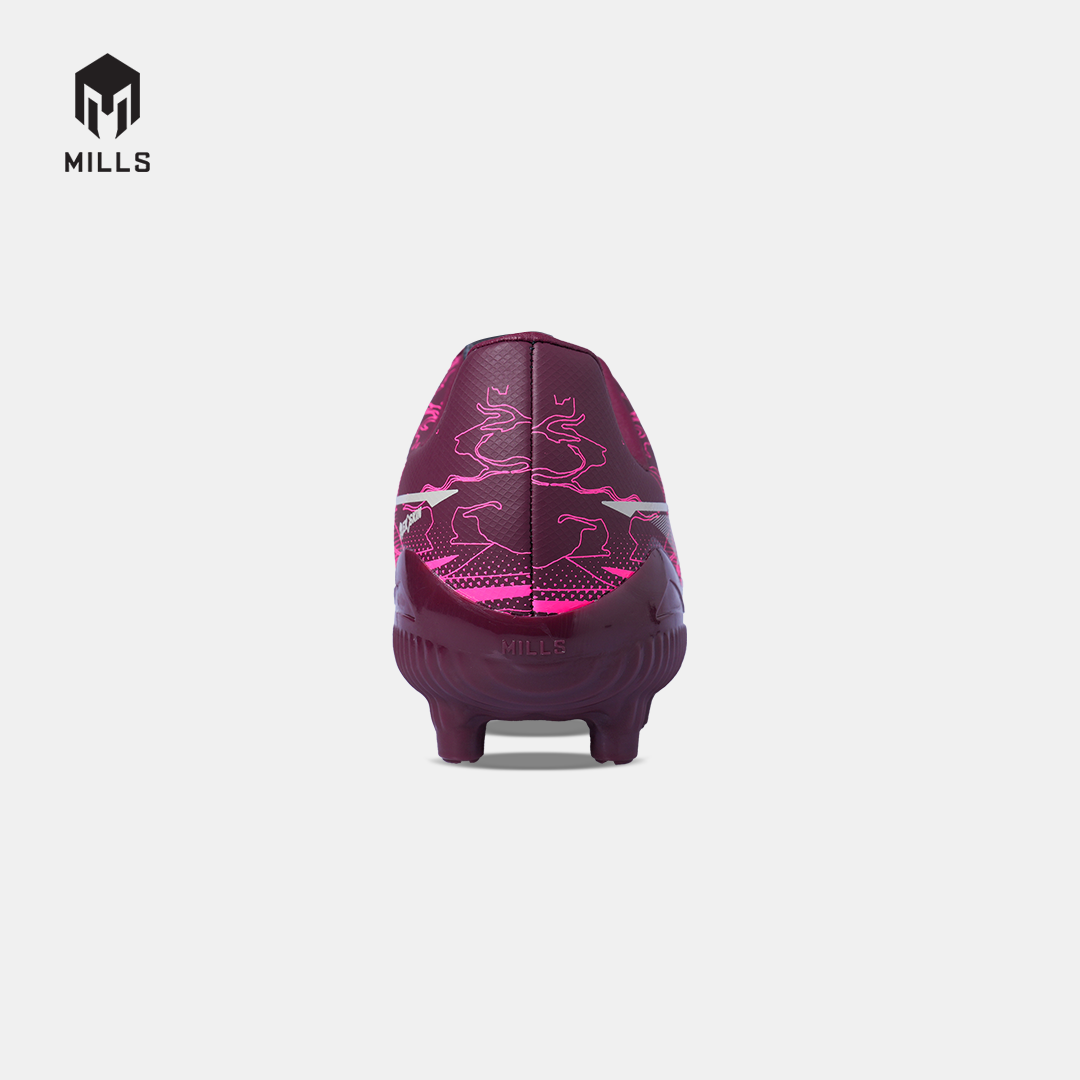 MILLS SEPATU SEPAKBOLA NOUVA FG JR BURGUNDY/HOT.PINK 9208803