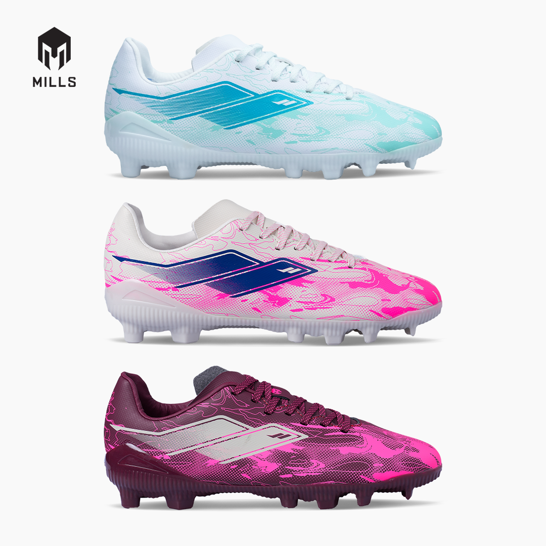 MILLS SEPATU SEPAKBOLA NOUVA FG JR BURGUNDY/HOT.PINK 9208803
