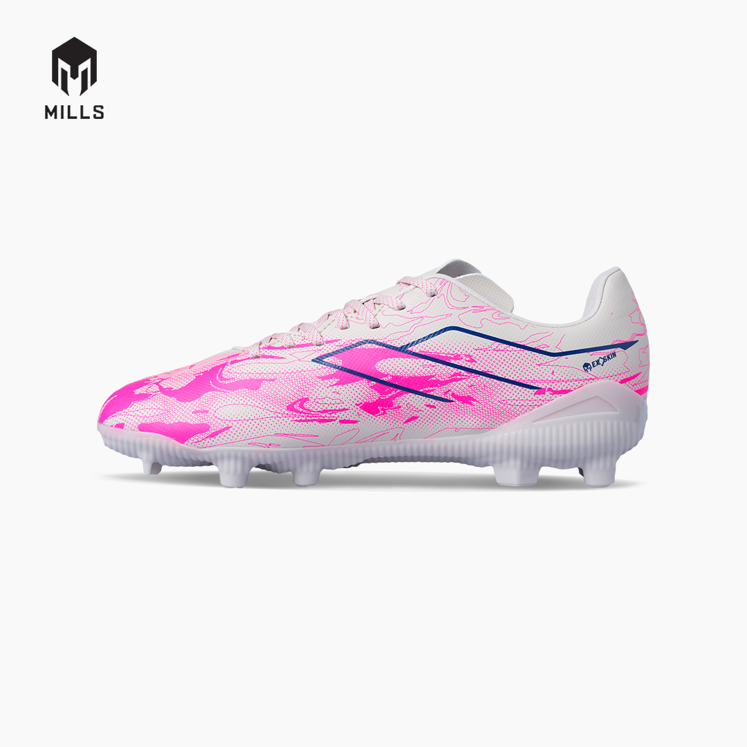 MILLS SEPATU SEPAKBOLA NOUVA FG JR OFF.WHITE/ELECTRIC.PINK 9208802