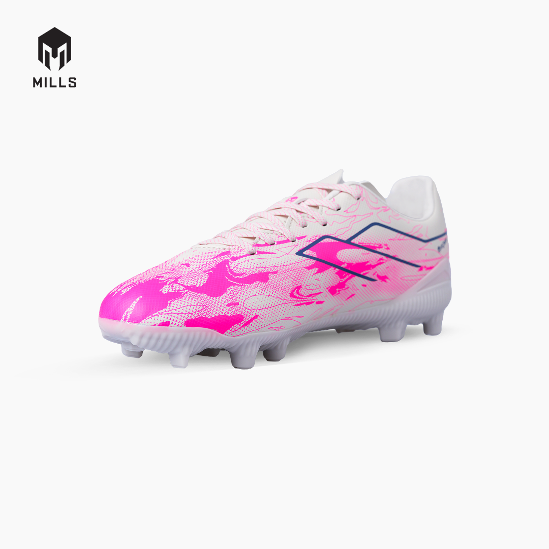 MILLS SEPATU SEPAKBOLA NOUVA FG JR OFF.WHITE/ELECTRIC.PINK 9208802