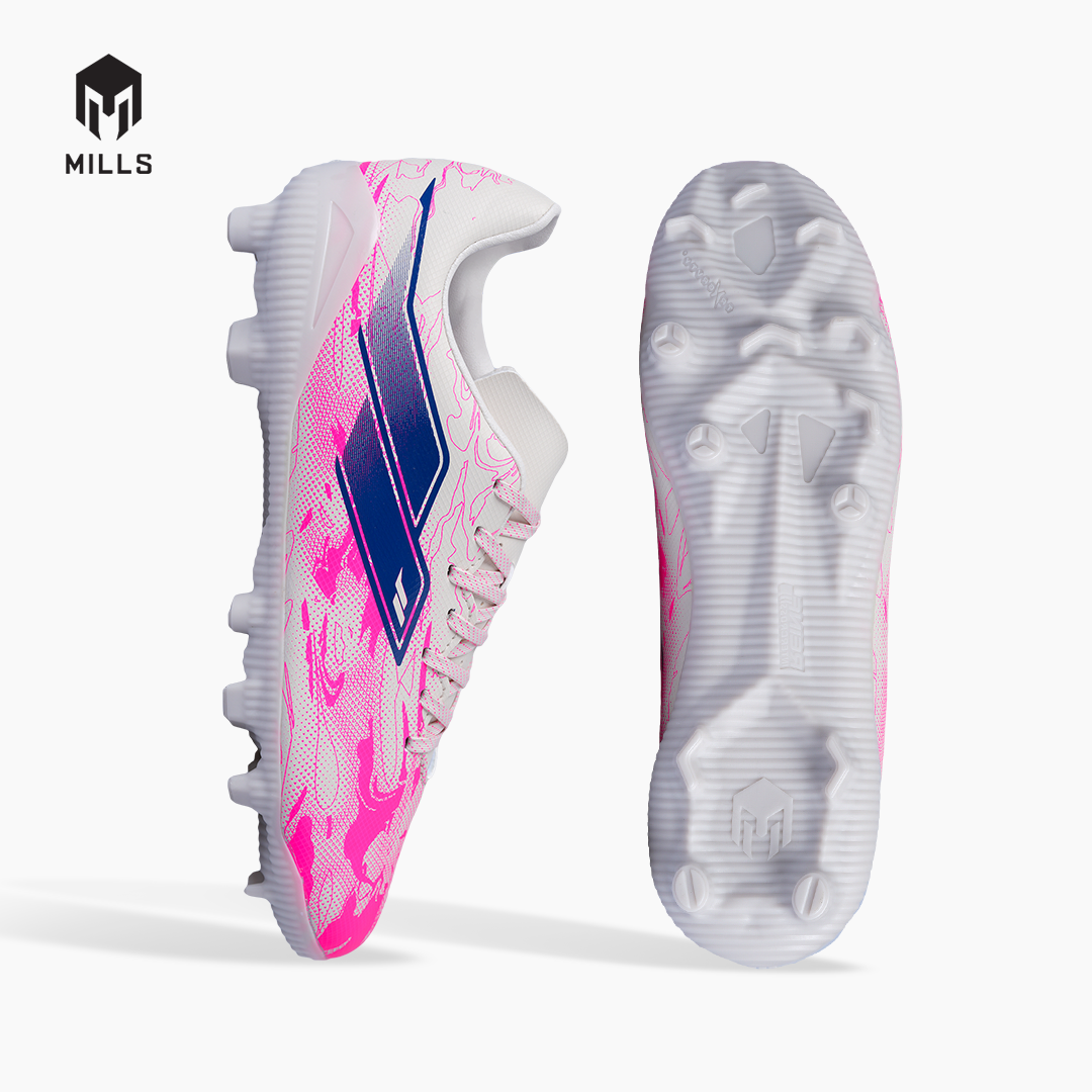 MILLS SEPATU SEPAKBOLA NOUVA FG JR OFF.WHITE/ELECTRIC.PINK 9208802