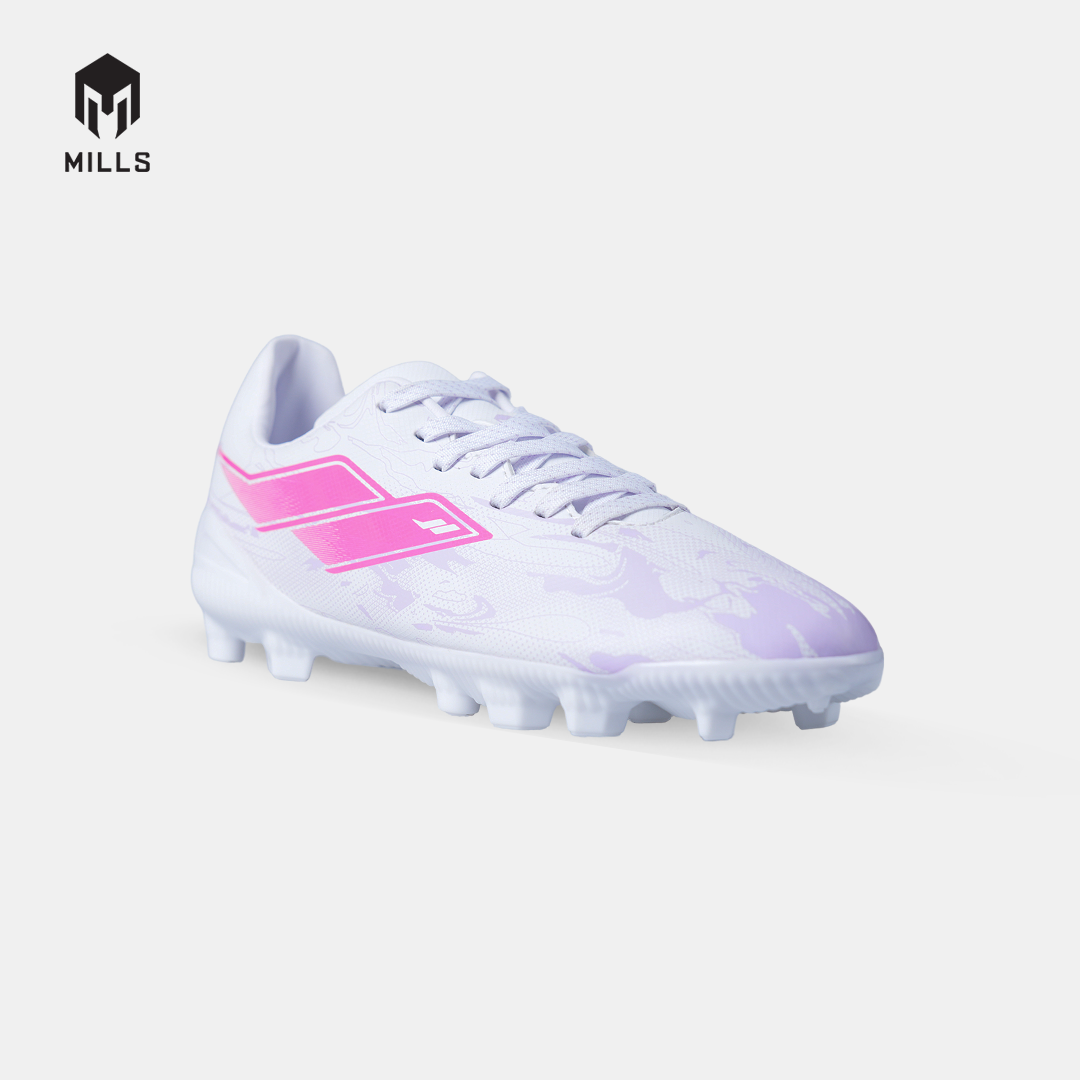 MILLS SEPATU SEPAKBOLA NOUVA FG JR WHITE/LAVENDER 9208804