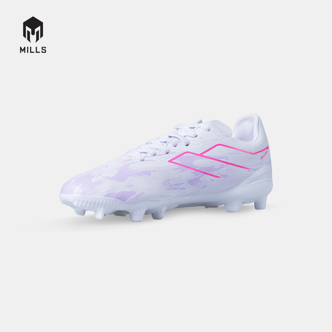 MILLS SEPATU SEPAKBOLA NOUVA FG JR WHITE/LAVENDER 9208804