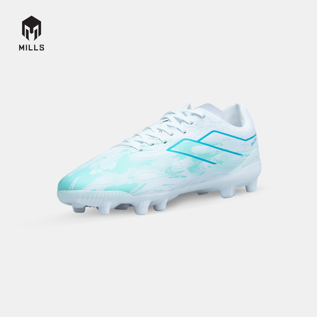 MILLS SEPATU SEPAKBOLA NOUVA FG JR WHITE/MISTY.TEAL 9208801