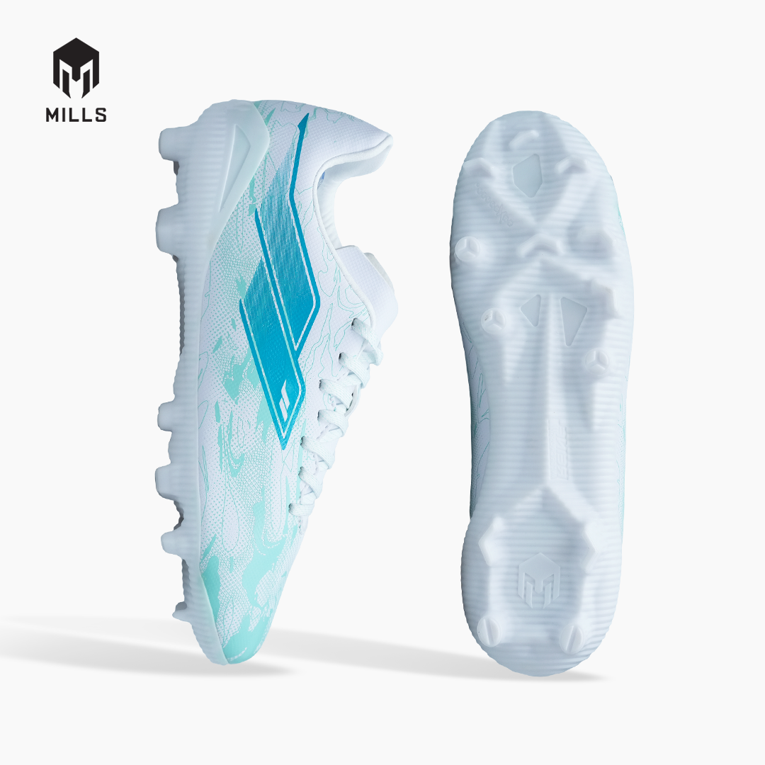 MILLS SEPATU SEPAKBOLA NOUVA FG JR WHITE/MISTY.TEAL 9208801