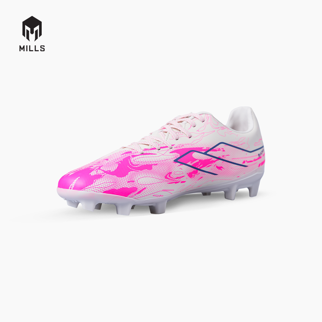 MILLS SEPATU SEPAKBOLA NOUVA FG OFF.WHITE/ELECTRIC.PINK 9308802