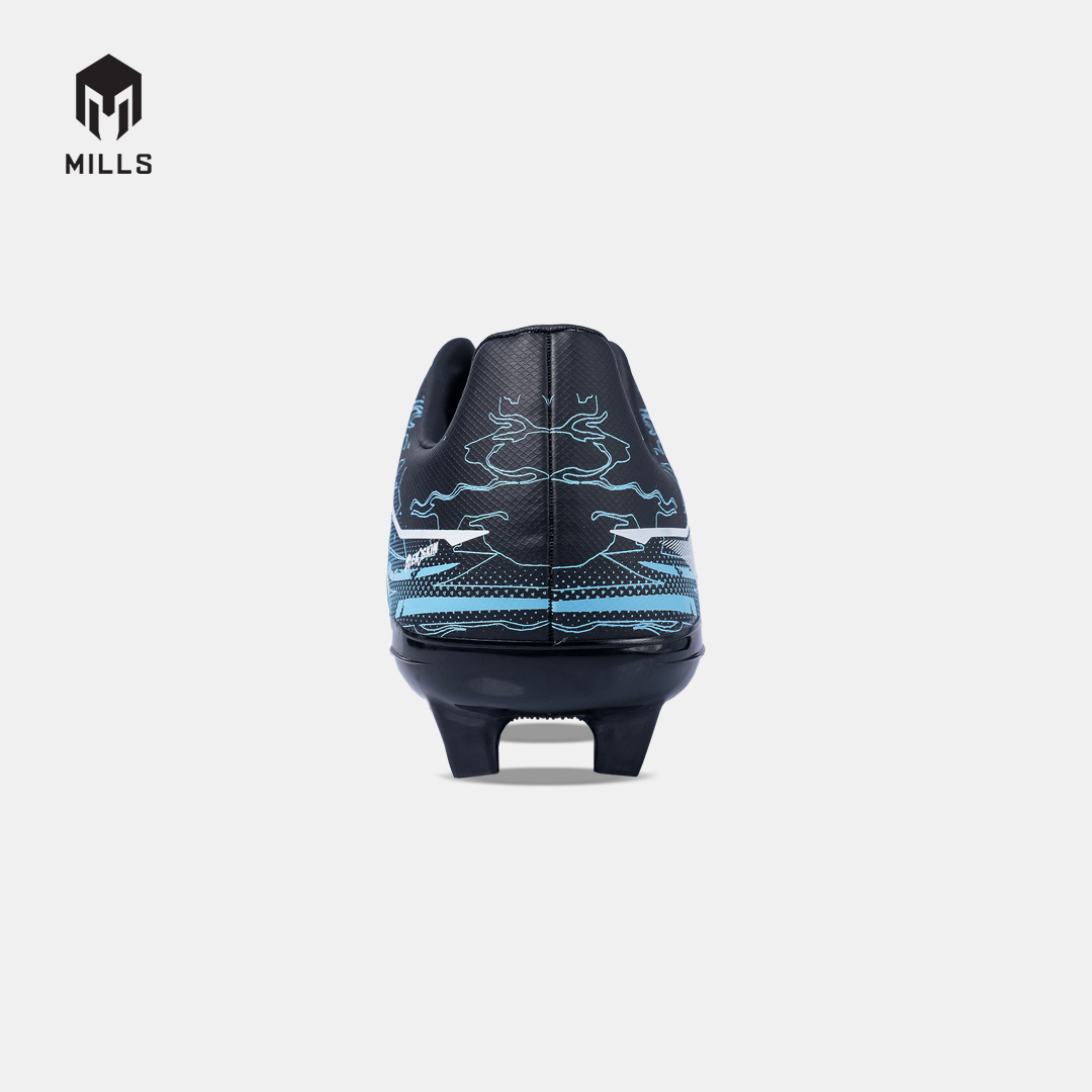 MILLS SEPATU SEPAKBOLA NOUVA FG PHANTOM BLACK/AQUA BLUE 9308807