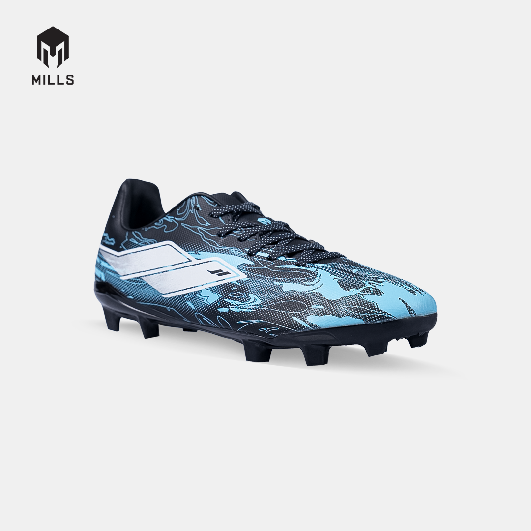 MILLS SEPATU SEPAKBOLA NOUVA FG PHANTOM BLACK/AQUA BLUE 9308807