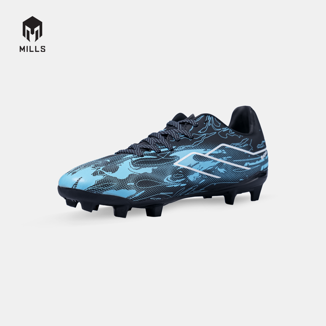 MILLS SEPATU SEPAKBOLA NOUVA FG PHANTOM BLACK/AQUA BLUE 9308807