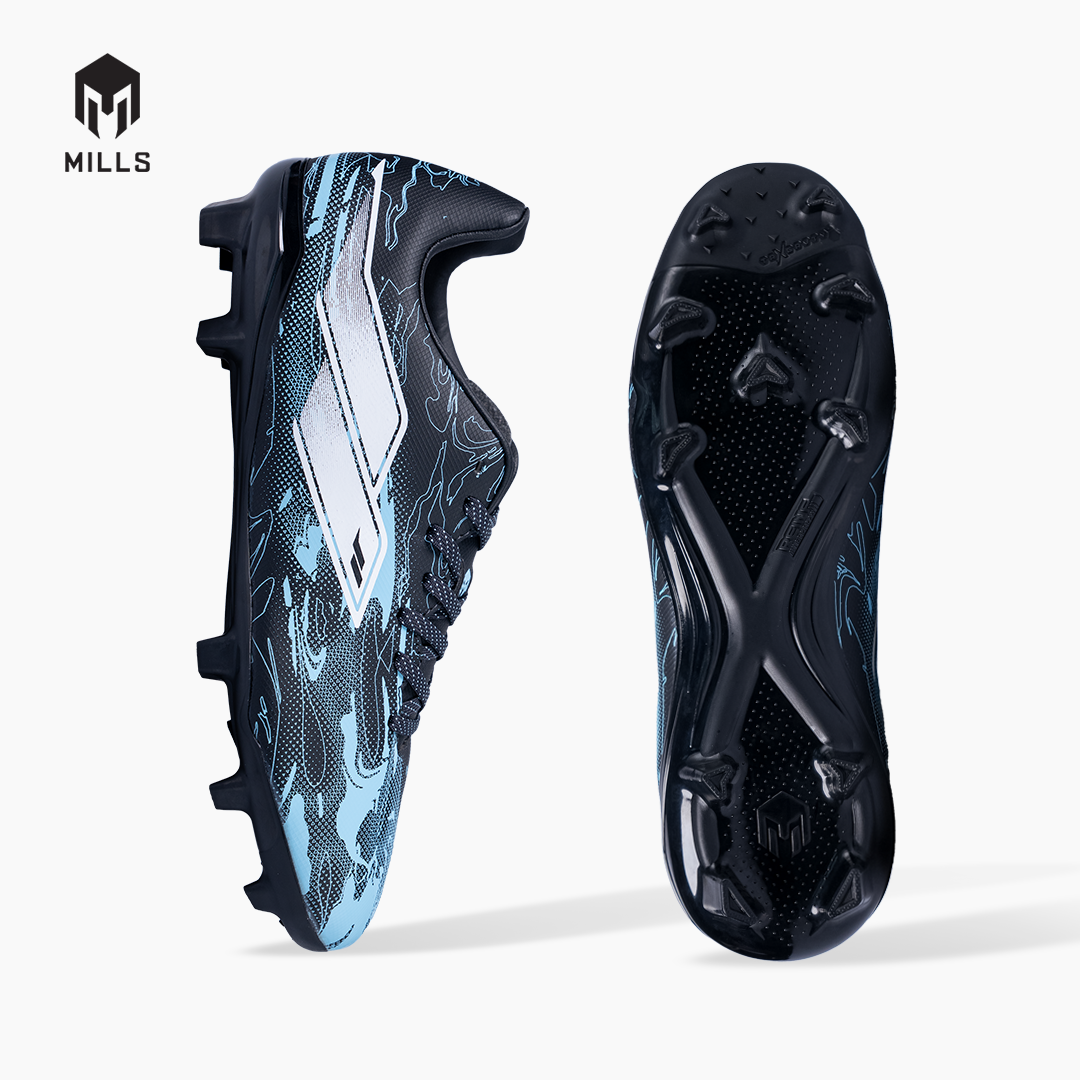 MILLS SEPATU SEPAKBOLA NOUVA FG PHANTOM BLACK/AQUA BLUE 9308807