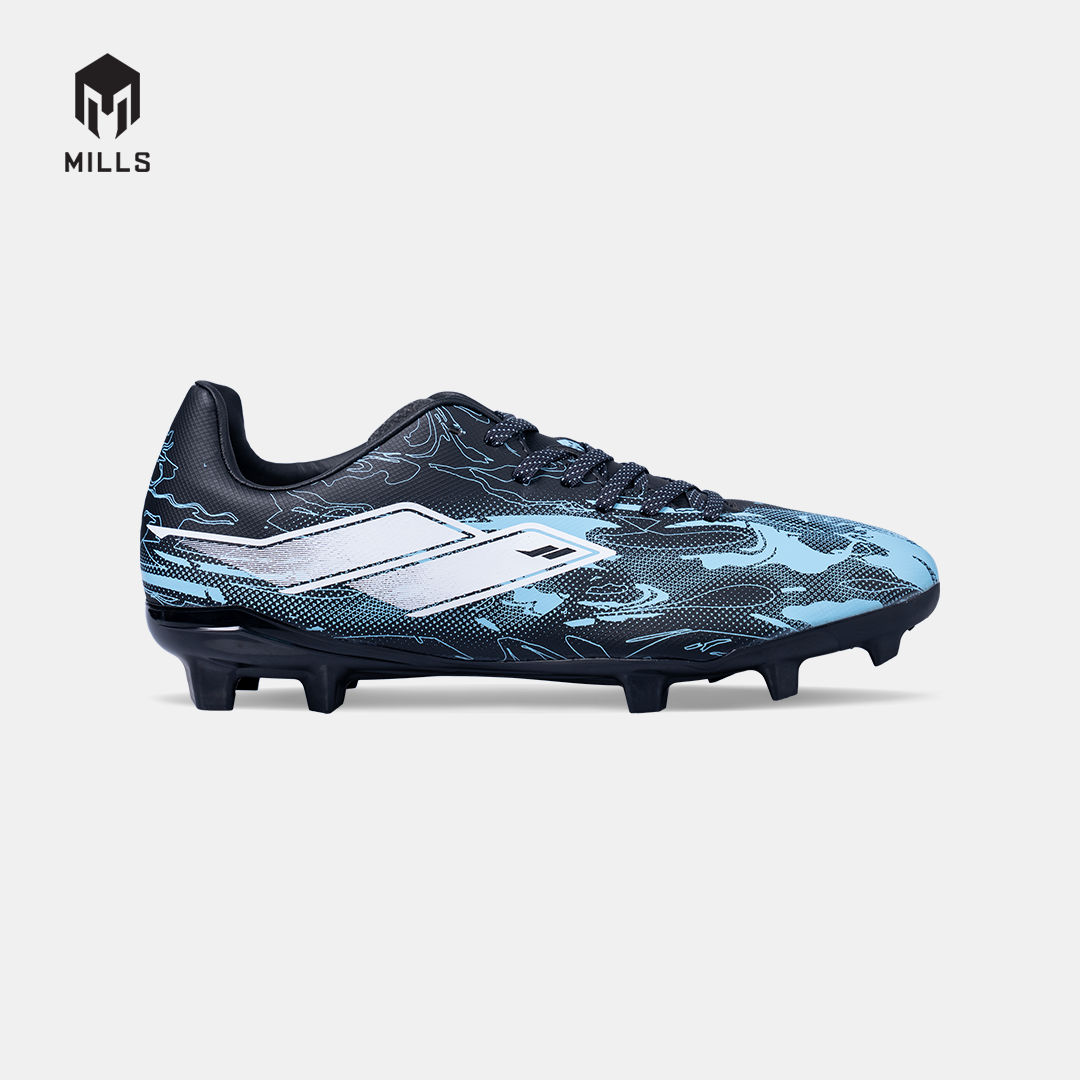 MILLS SEPATU SEPAKBOLA NOUVA FG PHANTOM BLACK/AQUA BLUE 9308807