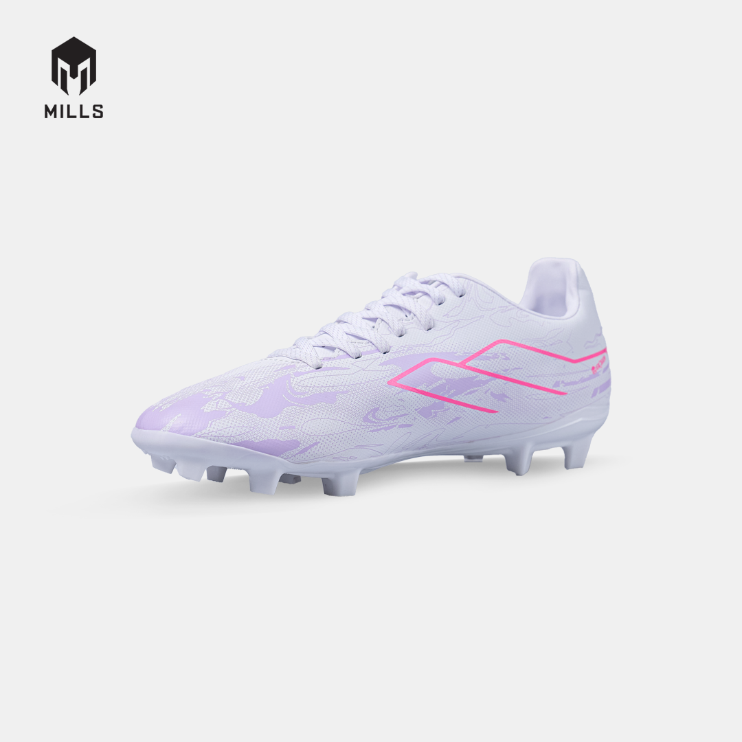 MILLS SEPATU SEPAKBOLA NOUVA FG WHITE/LAVENDER 9308804