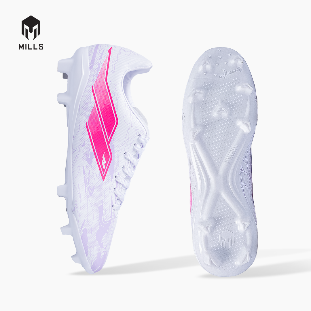 MILLS SEPATU SEPAKBOLA NOUVA FG WHITE/LAVENDER 9308804