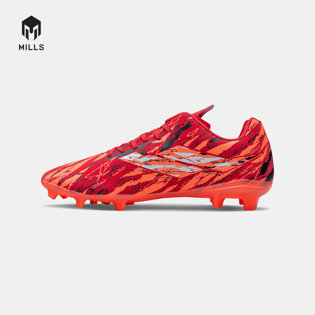 MILLS SEPATU SEPAKBOLA SPYRO FG CORAL RED/RED/BLACK 9307803