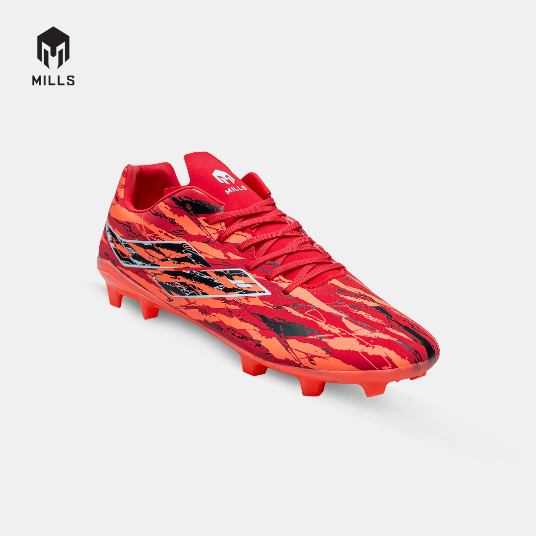 MILLS SEPATU SEPAKBOLA SPYRO FG CORAL RED/RED/BLACK 9307803