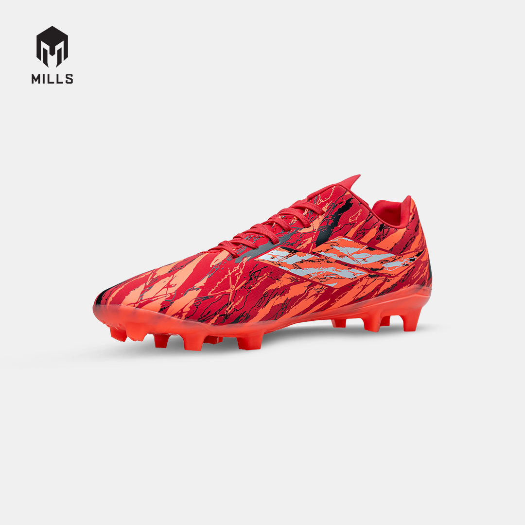 MILLS SEPATU SEPAKBOLA SPYRO FG CORAL RED/RED/BLACK 9307803