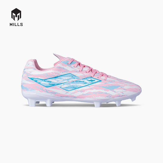 MILLS SEPATU SEPAKBOLA SPYRO FG COTTON.PINK/WHITE/CYAN.BLUE 9307806