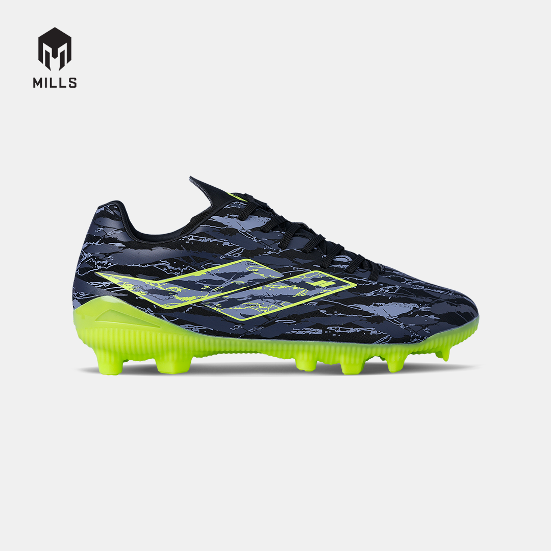 MILLS SEPATU SEPAKBOLA SPYRO FG JR BLACK/STEEL.GREY/LASER.LIME 9207808