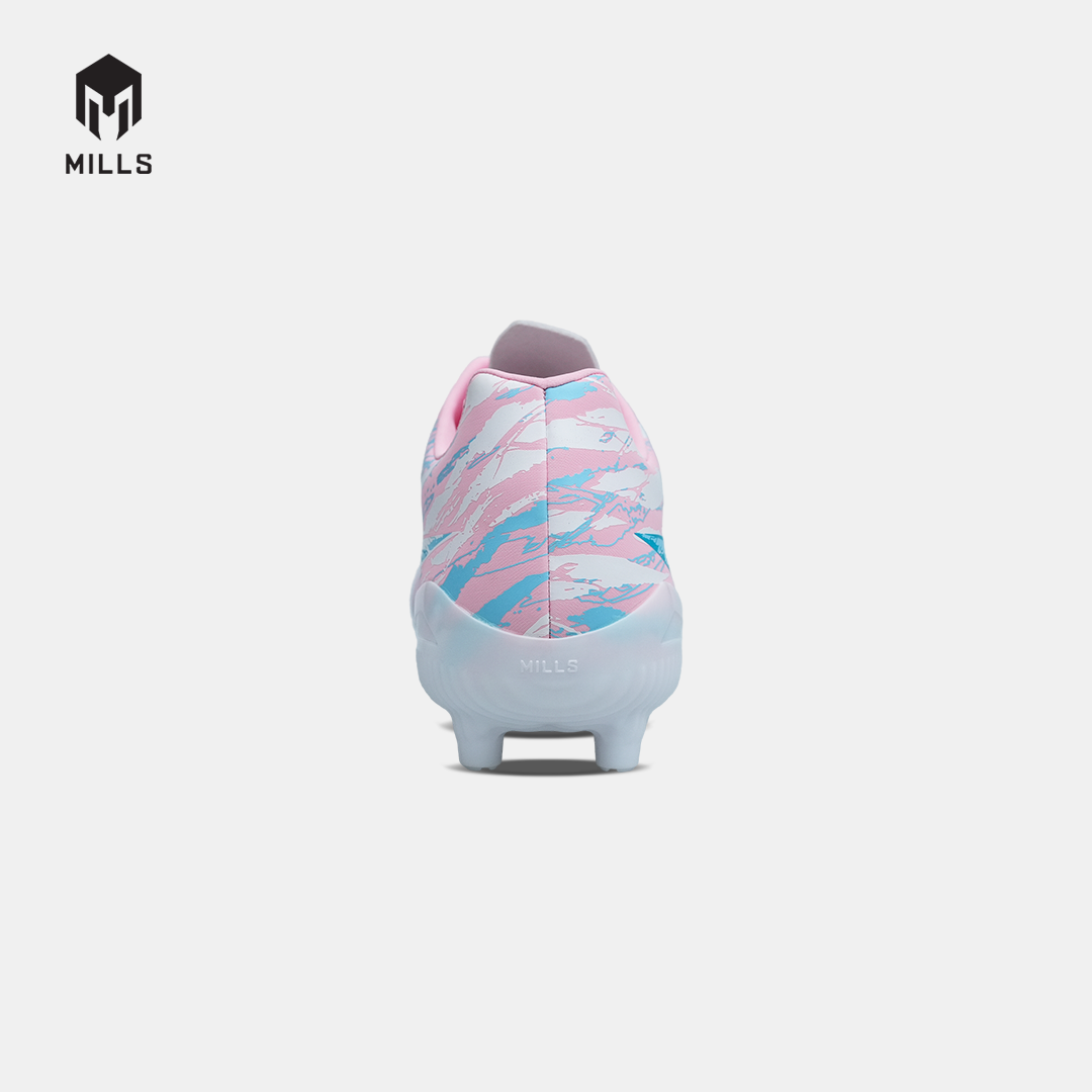MILLS SEPATU SEPAKBOLA SPYRO FG JR COTTON.PINK/WHITE/CYAN.BLUE 9207806