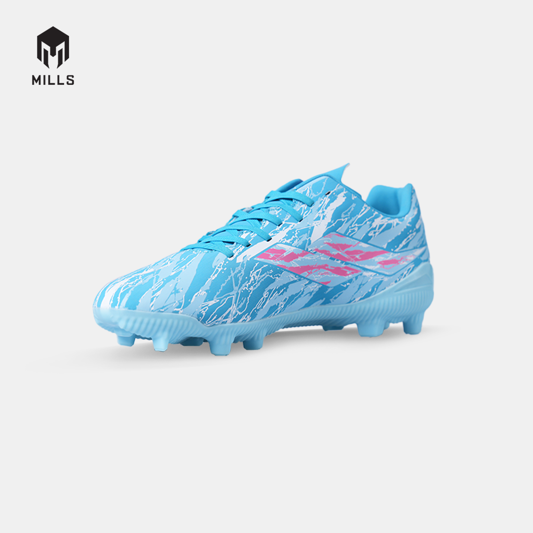 MILLS SEPATU SEPAKBOLA SPYRO FG JR CYAN BLUE/WHITE/HOT PINK 9207813