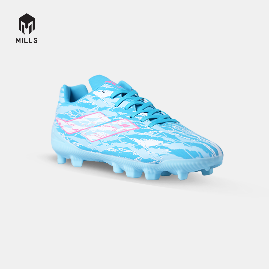 MILLS SEPATU SEPAKBOLA SPYRO FG JR CYAN BLUE/WHITE/HOT PINK 9207813