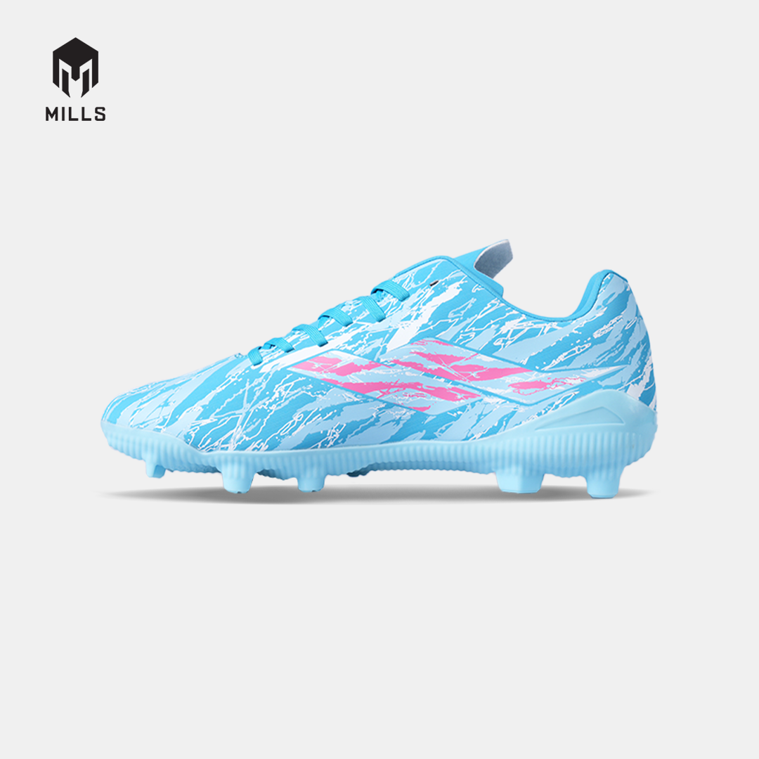MILLS SEPATU SEPAKBOLA SPYRO FG JR CYAN BLUE/WHITE/HOT PINK 9207813