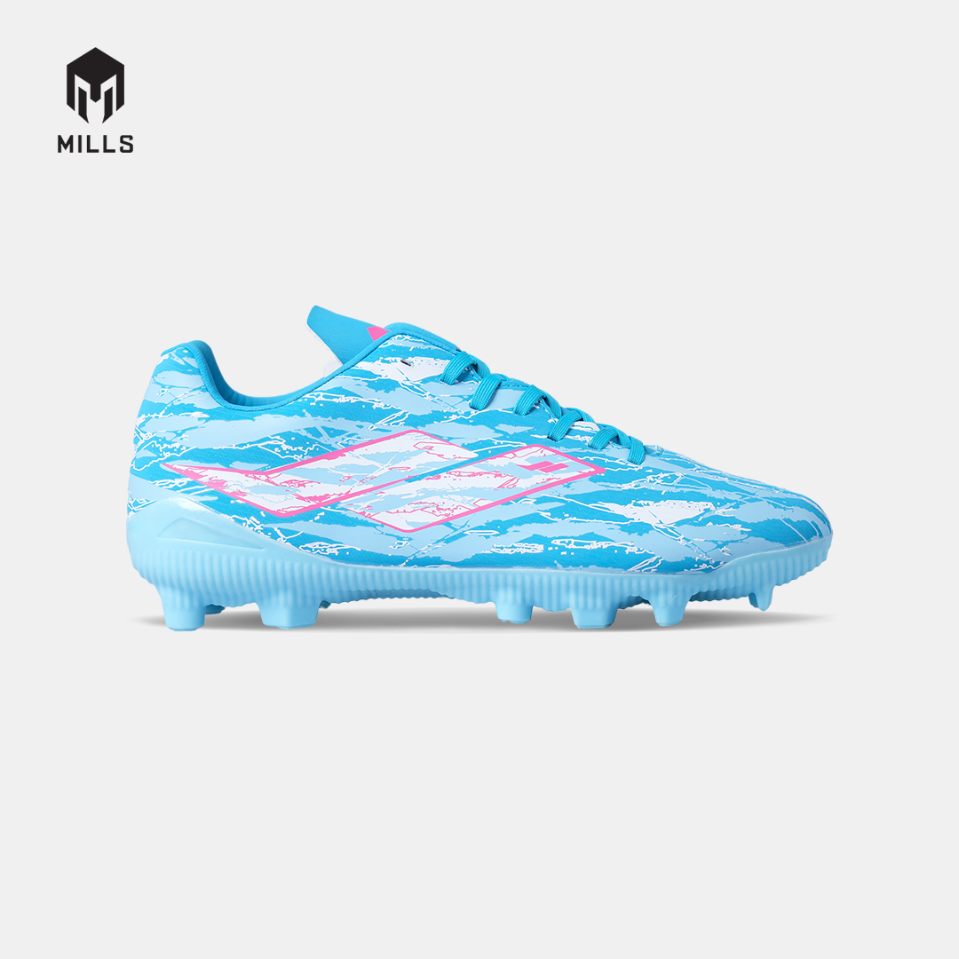 MILLS SEPATU SEPAKBOLA SPYRO FG JR CYAN BLUE/WHITE/HOT PINK 9207813