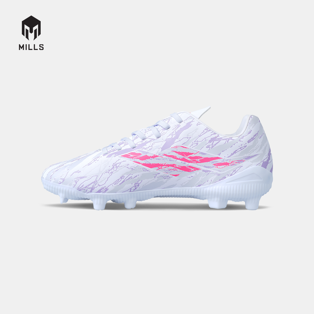 MILLS SEPATU SEPAKBOLA SPYRO FG JR WHITE/LAVENDER/HOT.PINK 9207805