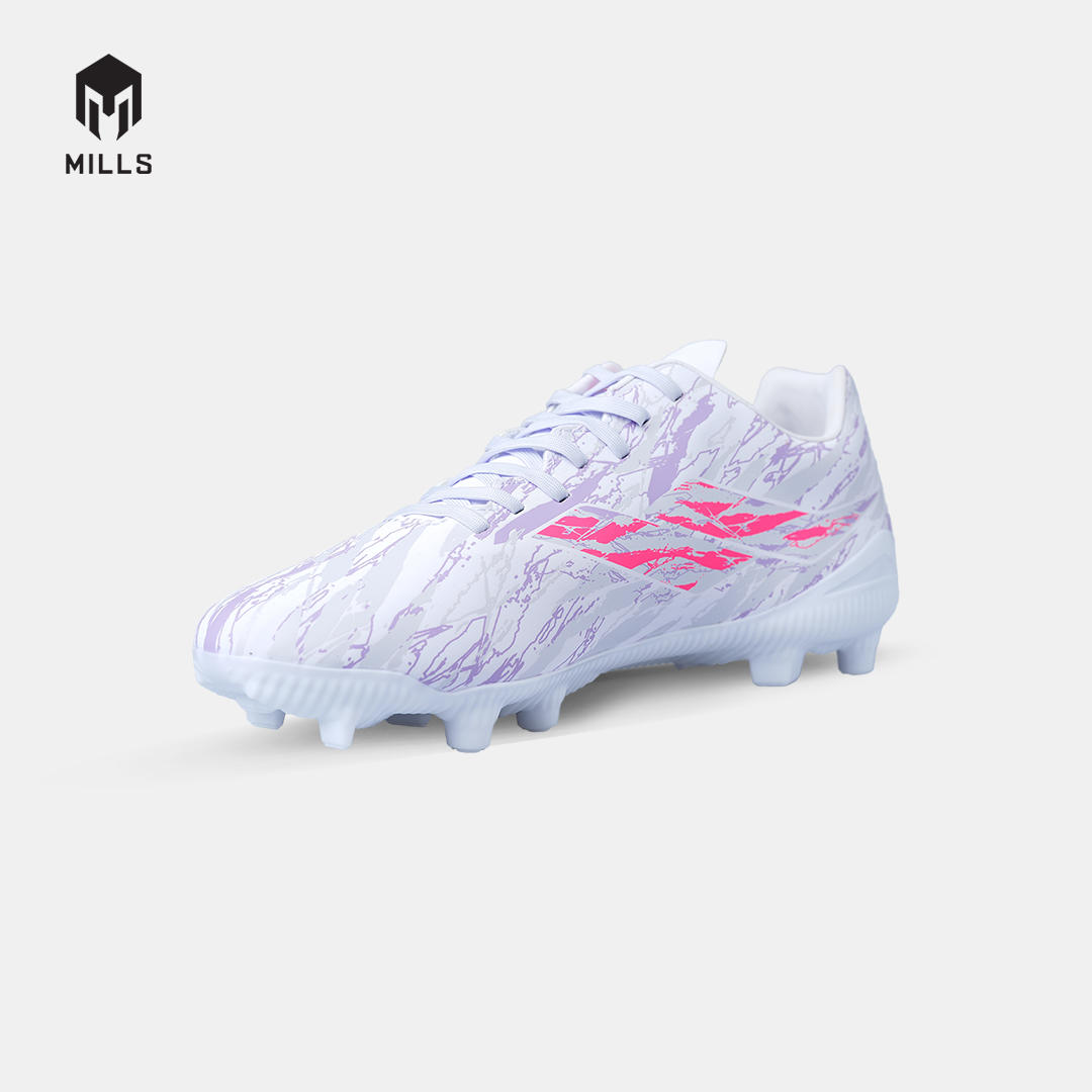 MILLS SEPATU SEPAKBOLA SPYRO FG JR WHITE/LAVENDER/HOT.PINK 9207805