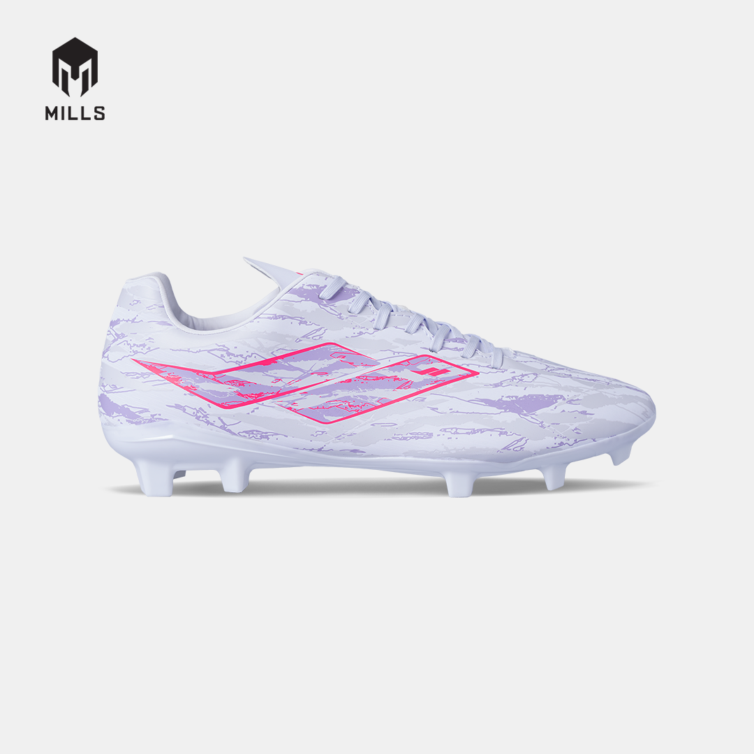 MILLS SEPATU SEPAKBOLA SPYRO FG - WHITE/LAVENDER/HOT.PINK 9307805