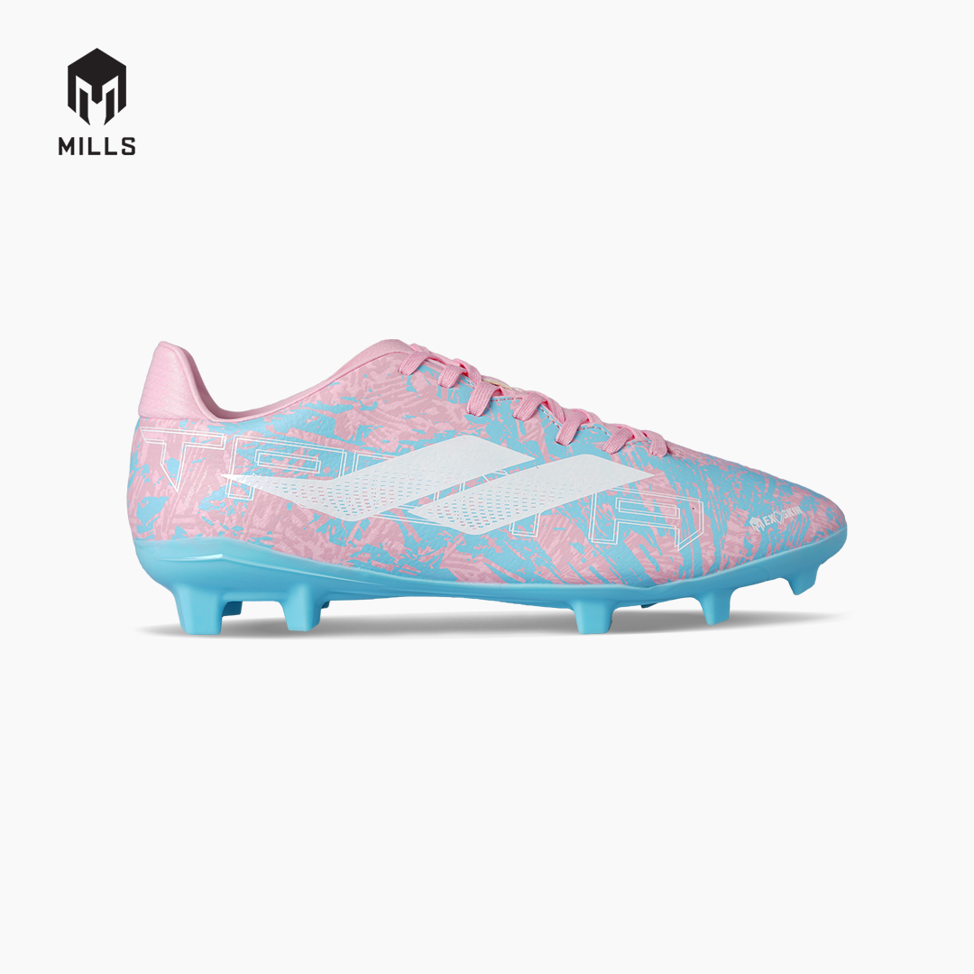 MILLS SEPATU SEPAKBOLA TROYA 3.0 FG COTTON.PINK/AQUA.BLUE 9308702