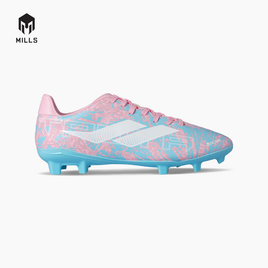 MILLS SEPATU SEPAKBOLA TROYA 3.0 FG COTTON.PINK/AQUA.BLUE 9308702