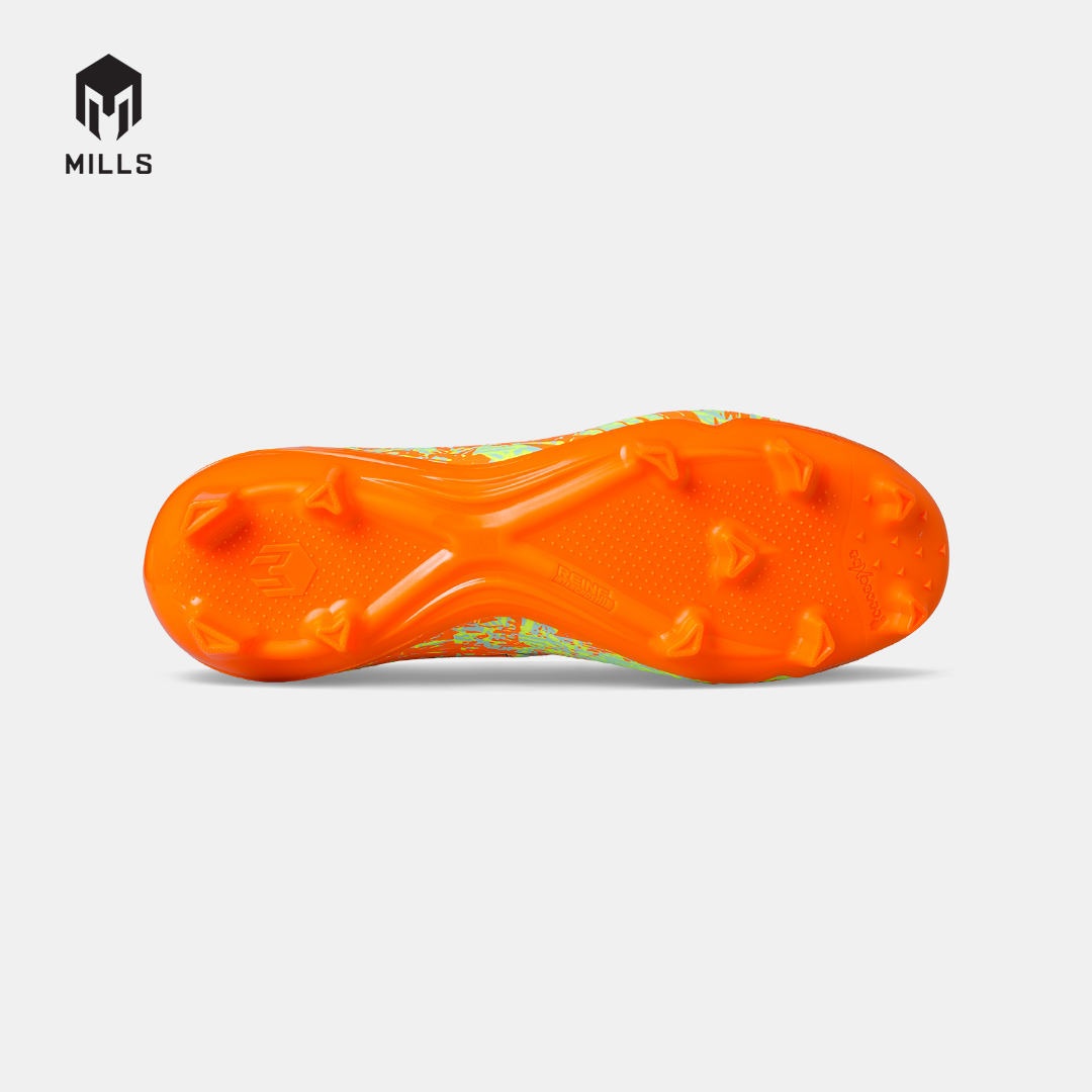 MILLS SEPATU SEPAKBOLA TROYA 3.0 FG FRESH.ORANGE/LASER.LIME/BLACK 9308704