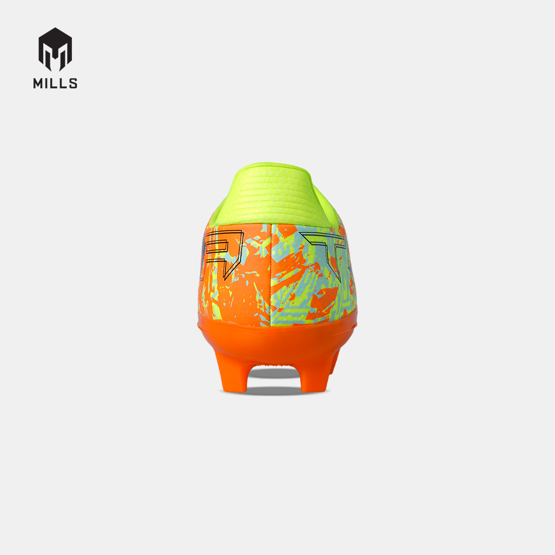 MILLS SEPATU SEPAKBOLA TROYA 3.0 FG FRESH.ORANGE/LASER.LIME/BLACK 9308704