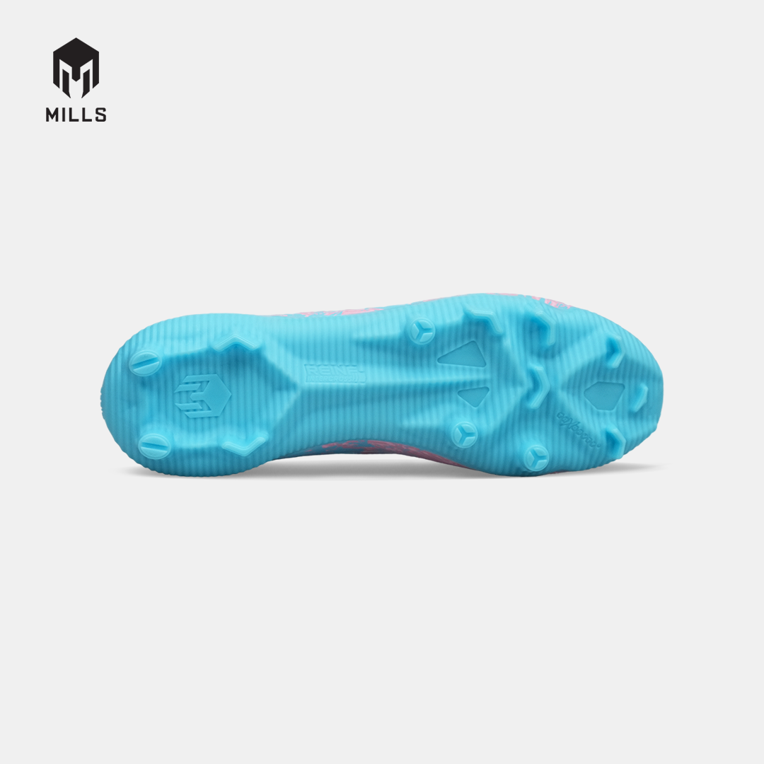 MILLS SEPATU SEPAKBOLA TROYA 3.0 FG JR COTTON.PINK/AQUA.BLUE 9208702