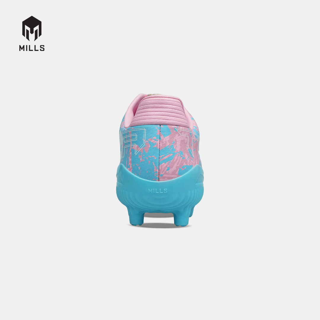 MILLS SEPATU SEPAKBOLA TROYA 3.0 FG JR COTTON.PINK/AQUA.BLUE 9208702