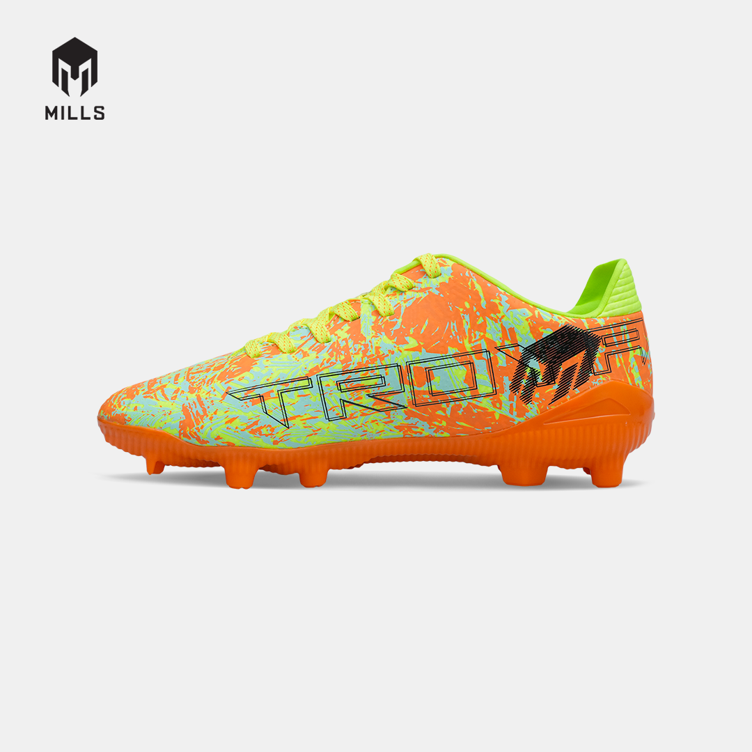 MILLS SEPATU SEPAKBOLA TROYA 3.0 FG JR FRESH.ORANGE/LASER.LIME/BLACK 9208704