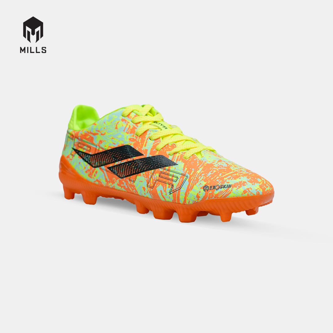 MILLS SEPATU SEPAKBOLA TROYA 3.0 FG JR FRESH.ORANGE/LASER.LIME/BLACK 9208704