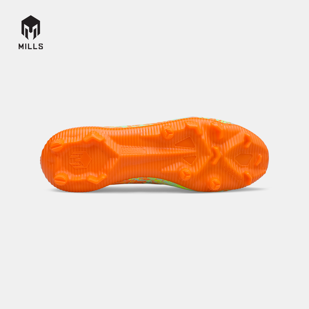 MILLS SEPATU SEPAKBOLA TROYA 3.0 FG JR FRESH.ORANGE/LASER.LIME/BLACK 9208704