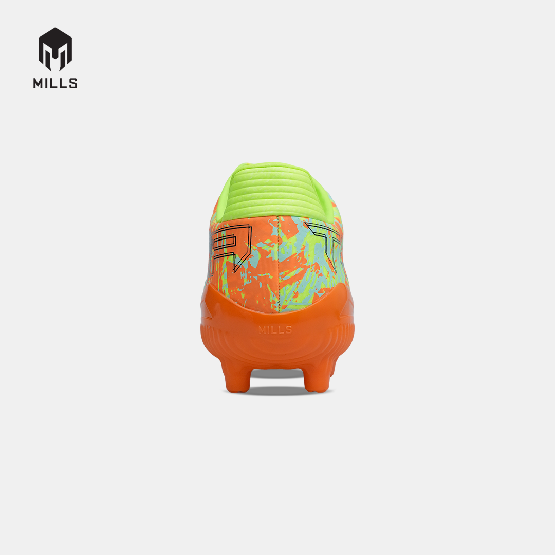MILLS SEPATU SEPAKBOLA TROYA 3.0 FG JR FRESH.ORANGE/LASER.LIME/BLACK 9208704