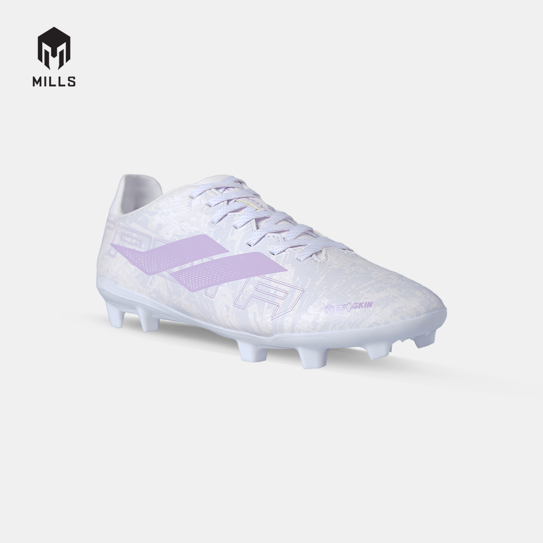 MILLS SEPATU SEPAKBOLA TROYA 3.0 FG WHITE/LAVENDER 9308701