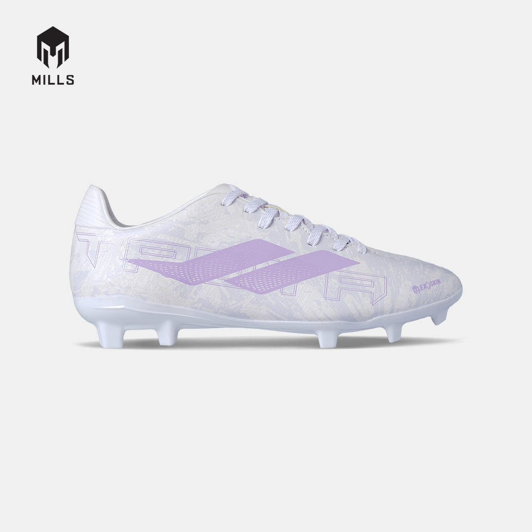 MILLS SEPATU SEPAKBOLA TROYA 3.0 FG WHITE/LAVENDER 9308701