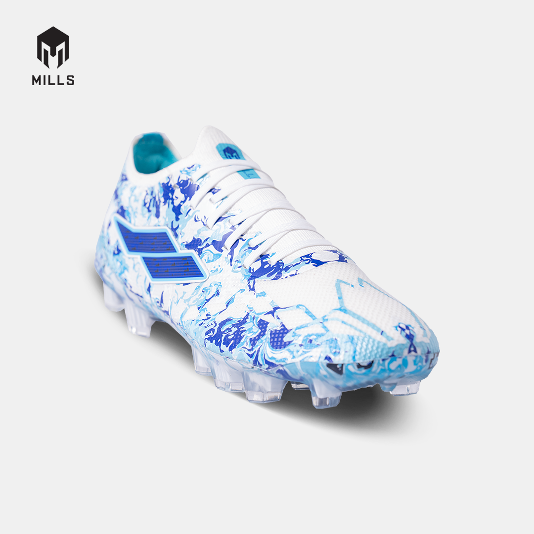 MILLS SEPATU SEPAKBOLA XYCLOPS KALDERA CHROME FG WHITE/NAVY/LT.BLUE 9306102