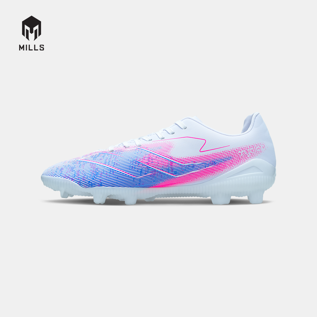MILLS SEPATU SEPAKBOLA XYCLOPS NITROACE FG JR WHITE/MARINA BLUE/MAGENTA 9203402