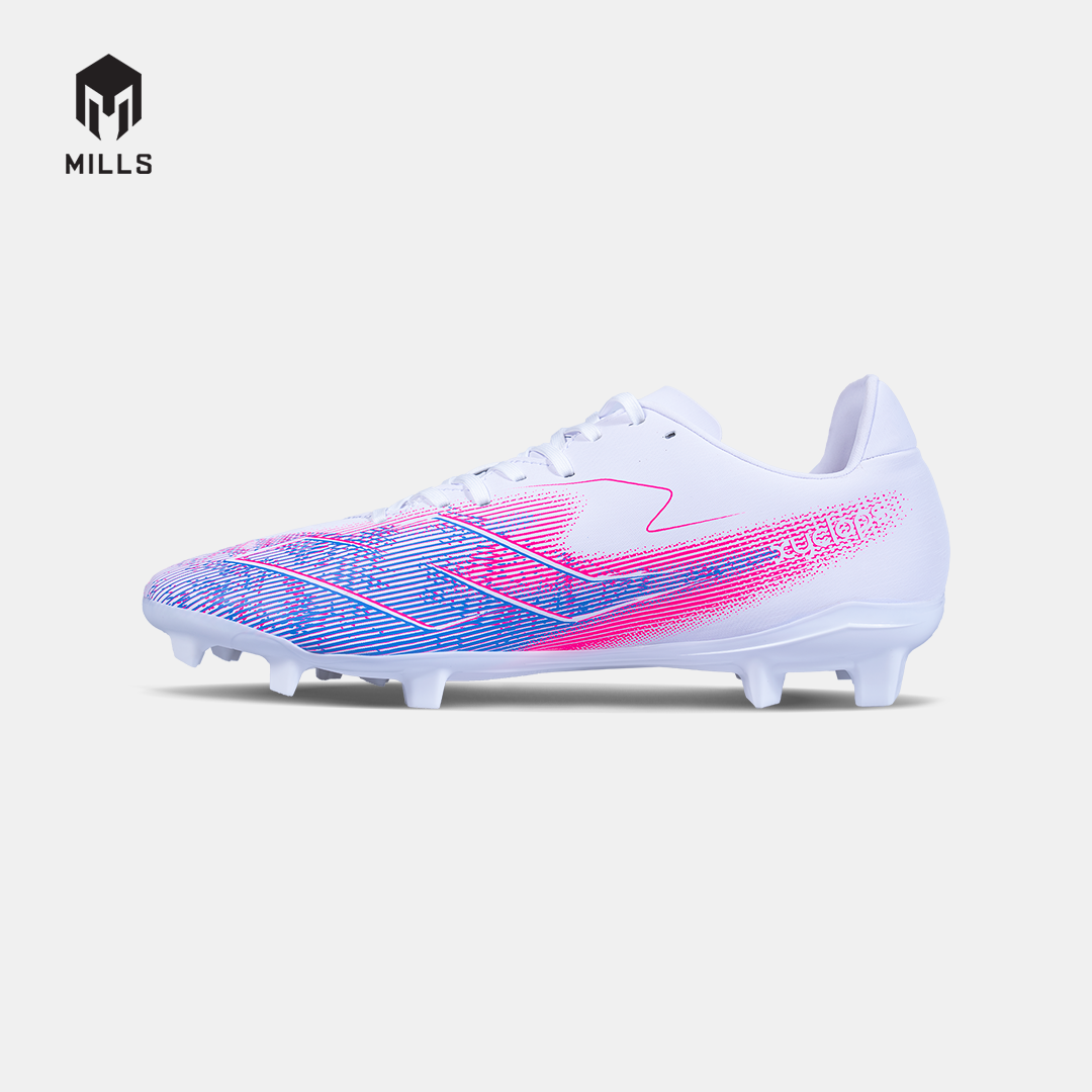 MILLS SEPATU SEPAKBOLA XYCLOPS NITROACE MATCH FG WHITE/MARINA BLUE/MAGENTA 9307302