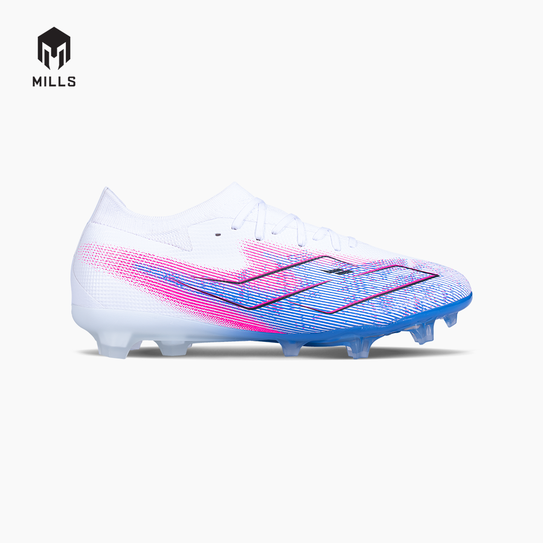 MILLS SEPATU SEPAKBOLA XYCLOPS NITROACE PRIME FG WHITE/MARINA BLUE/MAGENTA 9307202
