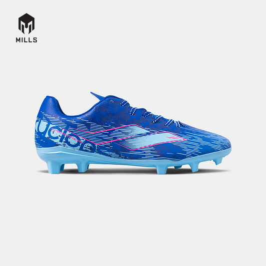 MILLS Sepatu Sepakbola Xyclops Speedfreak 1.2 Prime FG Prussian.Blue/Pink/Sky.Blue 9306002