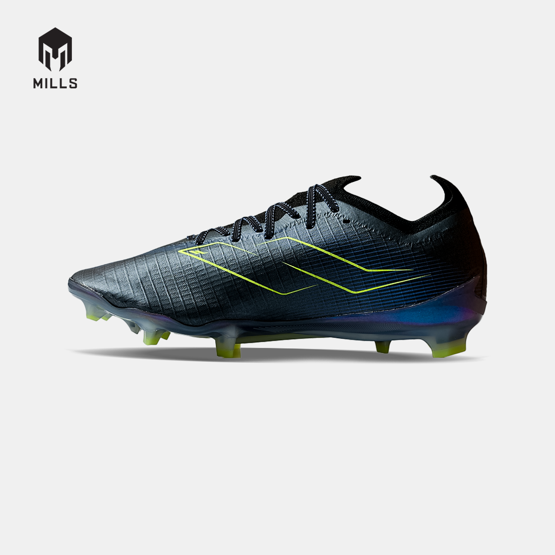 MILLS SEPATU SEPAKBOLA XYCLOPS SPEEDFREAK M2 ELITE FG BLACK/NEON GREEN 9307604