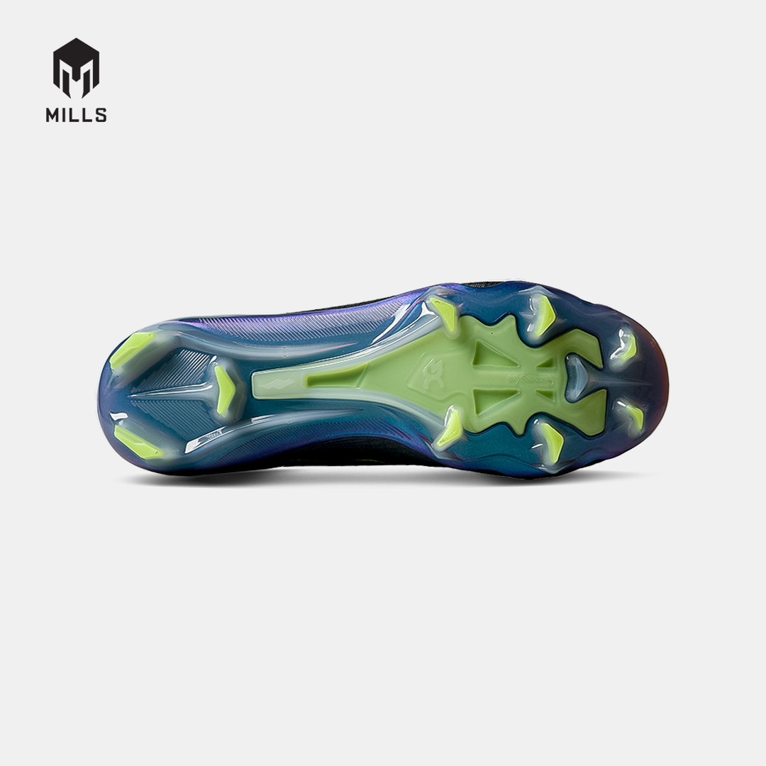 MILLS SEPATU SEPAKBOLA XYCLOPS SPEEDFREAK M2 ELITE FG BLACK/NEON GREEN 9307604